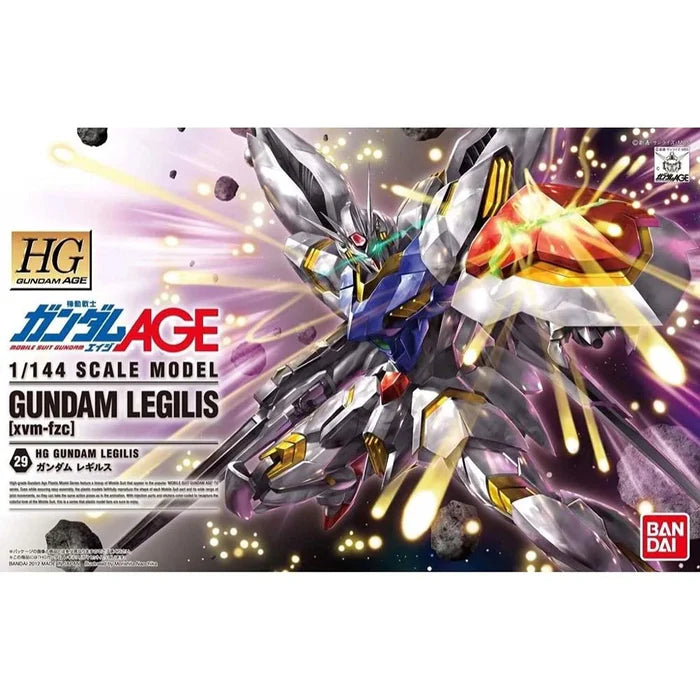 Gundam Hg Age-29 Gundam Legilis Xvm-Fzc 1/144 Scale Kit