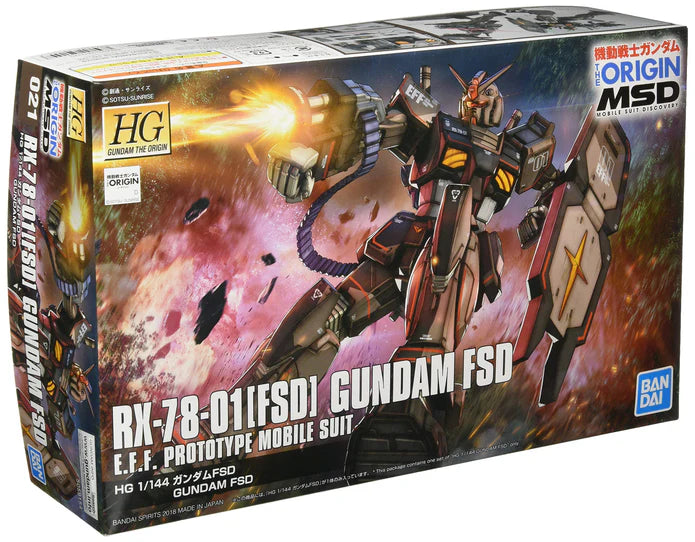 Gundam The Origin 1/144 021 Gundam Fsd