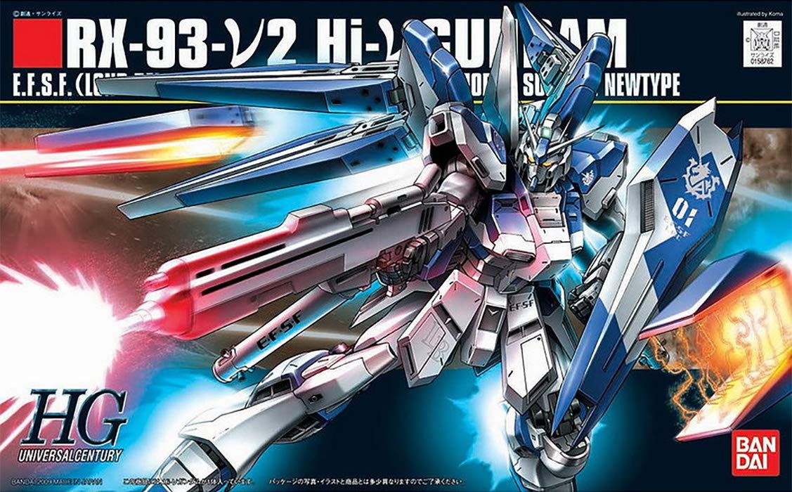 Gundam Rx-93-V2 Hi-V Hi-Nu 1/144 Scale Kit