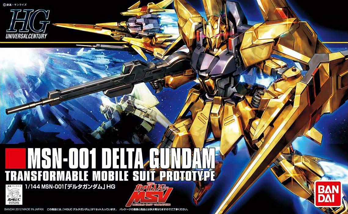 Gundam Hguc Gundam Msn-001 Delta 1/144 Scale Kit