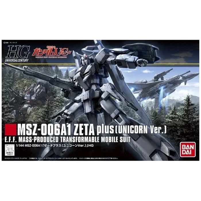 Gundam Msz-006A1 Zeta Plus Unicorn Version 1/144 Scale Kit