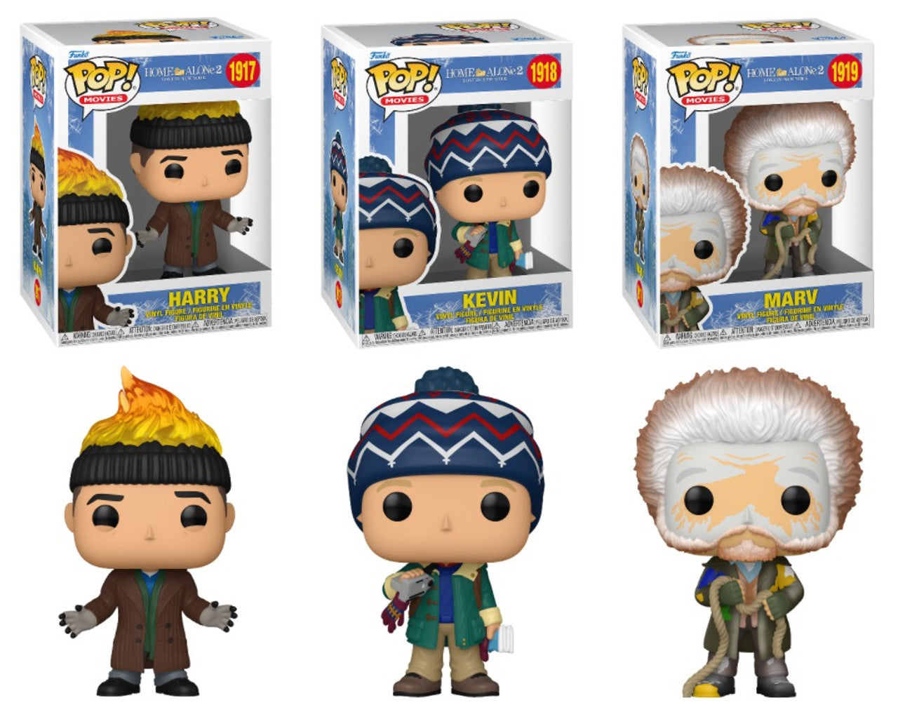 Pop! Holiday Complete Set 3 Home Alone 2 Lost in New York