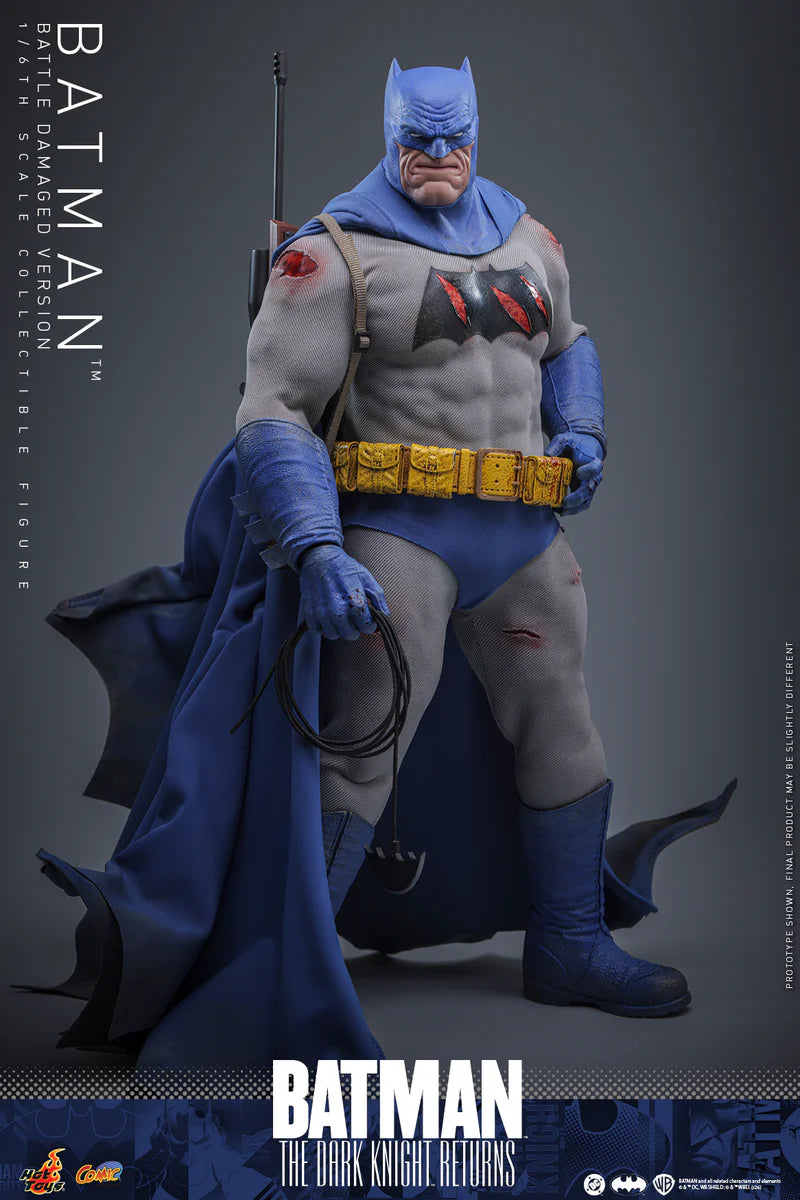 Batman The Dark Knight Returns 1/6th scale Batman Battle Damaged Version Collectible Figure