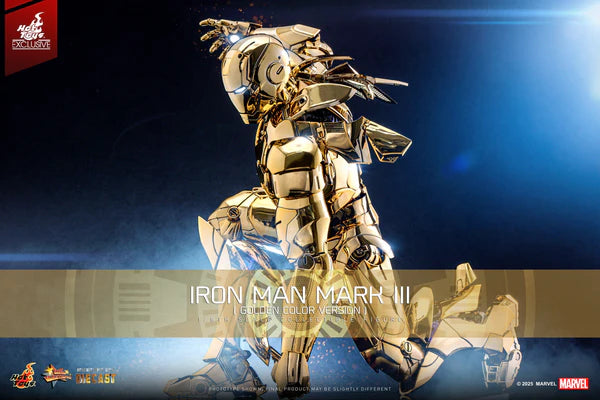 Iron Man 1/6th scale Iron Man Mark III Golden Color Version Collectible Figure