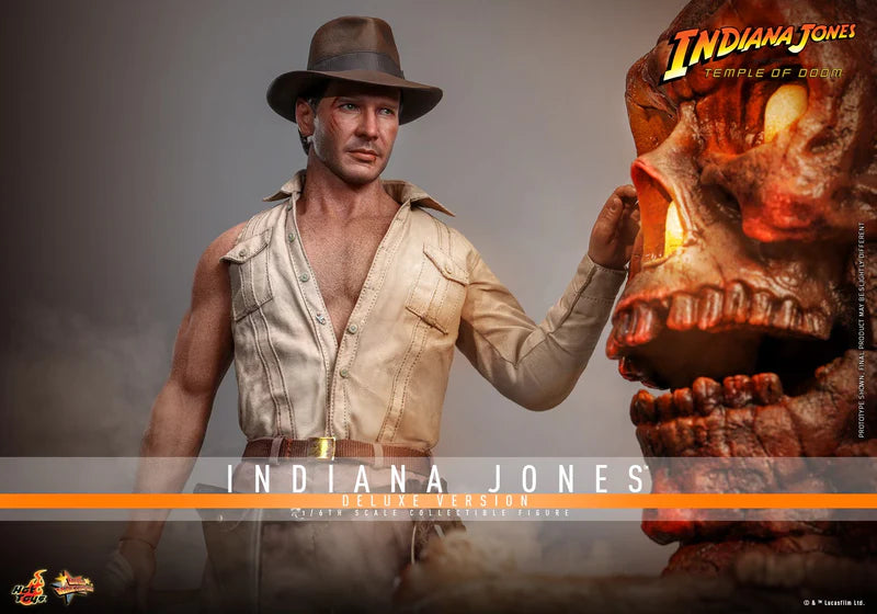 Indiana Jones And the Temple of Doom 1/6th scale Indiana Jones Collectible Figure Deluxe Version