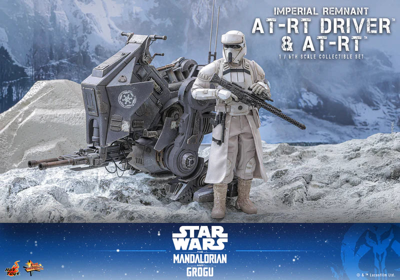 Star Wars: The Mandalorian & Grogu 1/6th scale Imperial Remnant AT-RT Driver and AT-RT Collectible Set