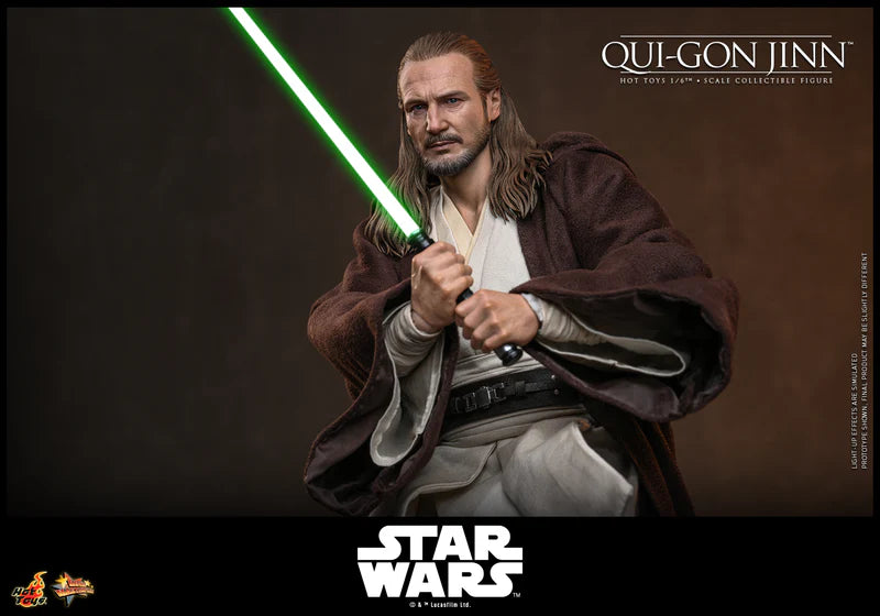 Star Wars The Phantom Menace 1/6th scale Qui-Gon Jinn Collectible Figure