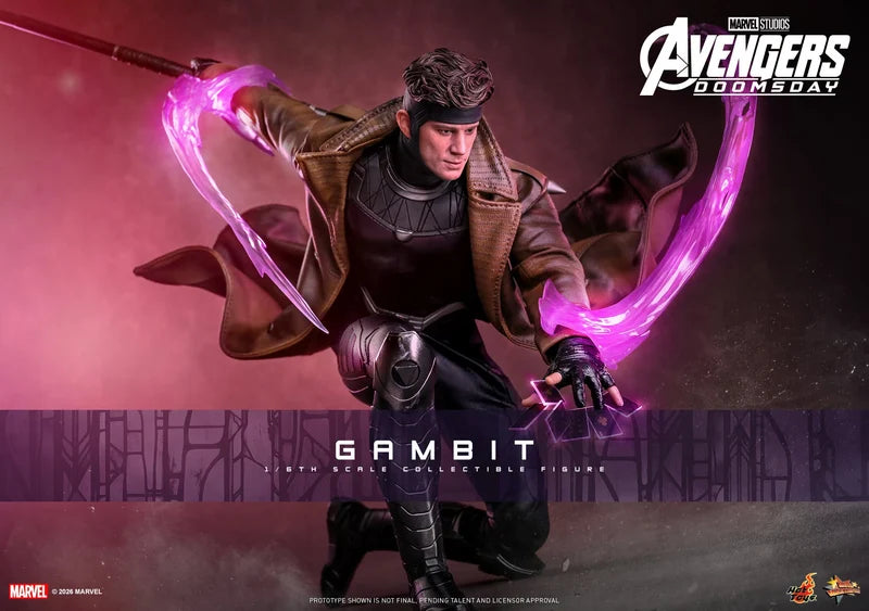 Avengers Doomsday 1/6th scale Gambit Collectible Figure