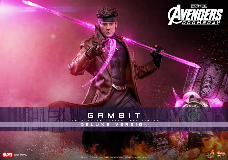 Avengers Doomsday 1/6th scale Gambit Collectible Figure Deluxe Version Special Edition