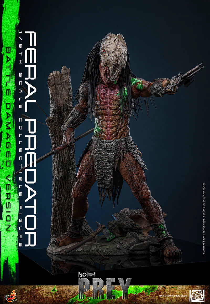 Prey 1/6th scale Feral Predator Battle Damaged Version Collectible Figure