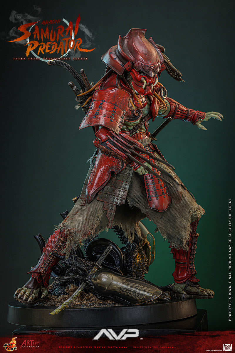 Akaoni Samurai Predator Alien vs Predator