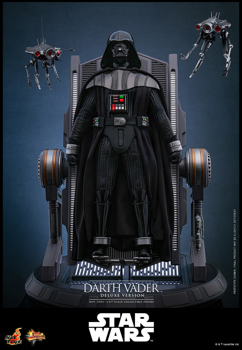 Star Wars Revenge of the Sith Darth Vader Collectible Figure Deluxe Version