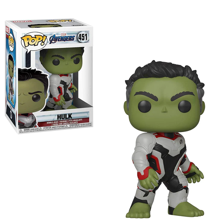 Pop! MARVEL Avengers Endgame Hulk Quantum Realm Suit