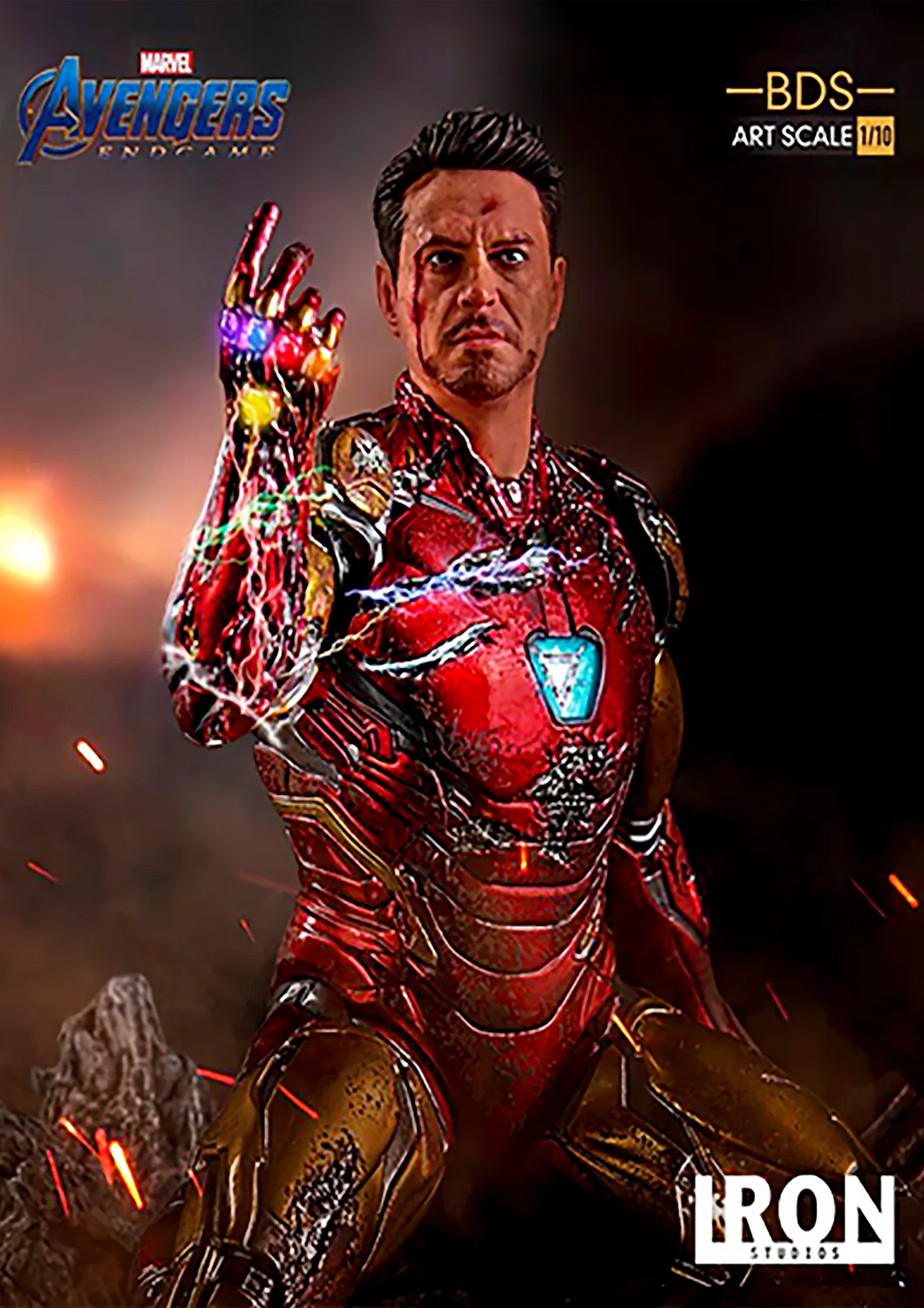 AVENGERS ENDGAME 1/10 I AM IRON MAN BDS ART SCALE
