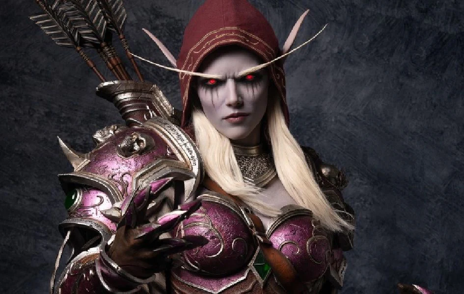 WORLD OF WARCRAFT SYLVANAS LIFE-SIZE BUST