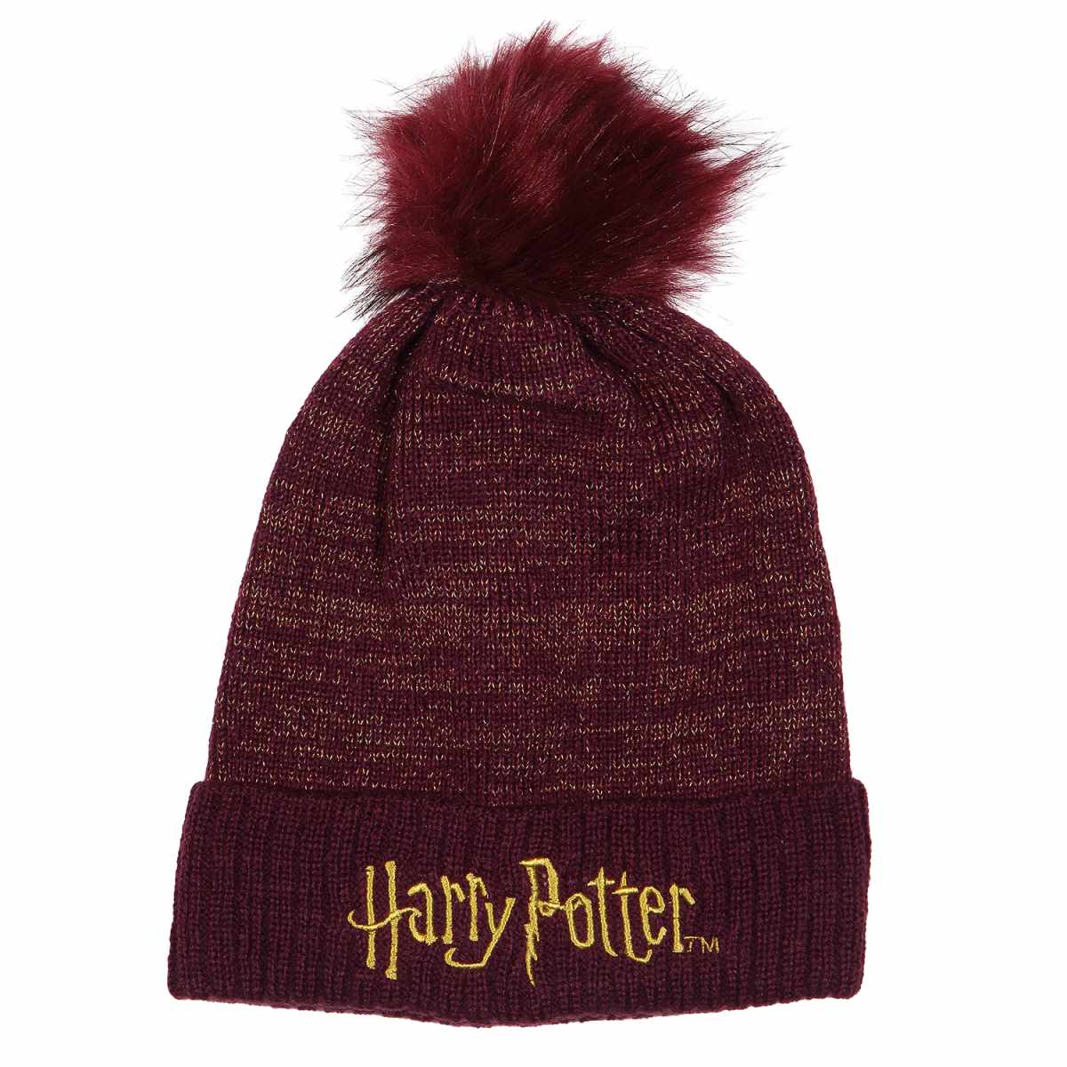 Harry Potter Logo Pom Beanie