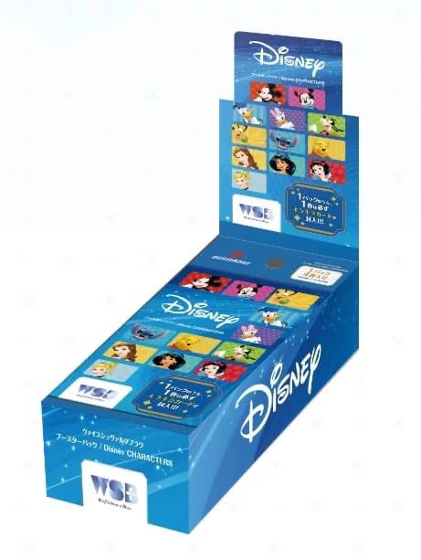 Weiss Schwarz Booster Pack Disney Characters Box