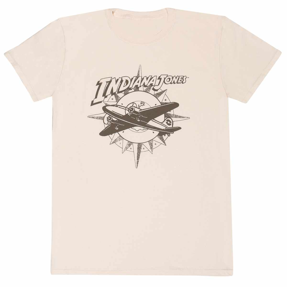 Indiana Jones Plane And Compass T-Shirt