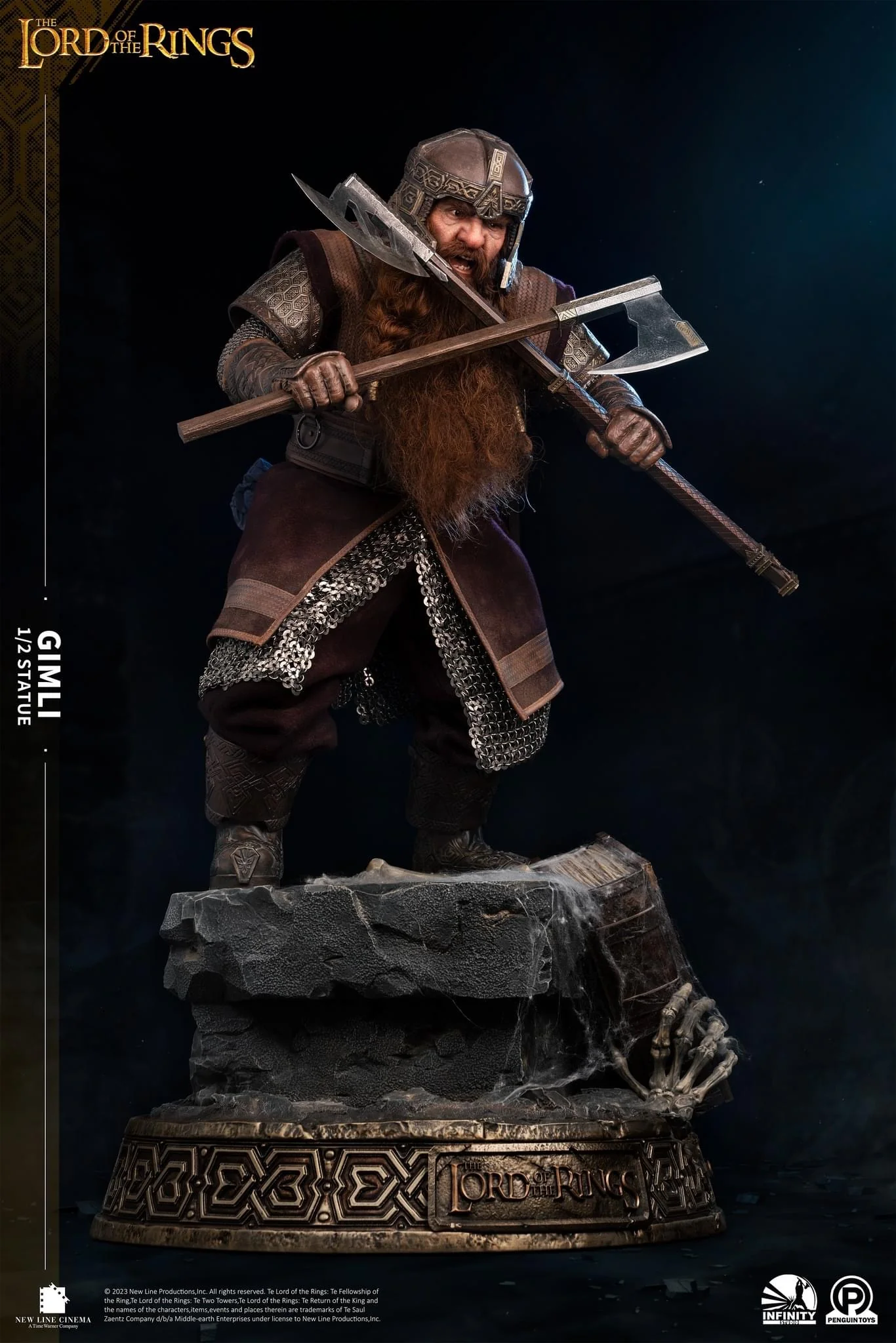 The Lord of the Rings GIMLI 1/2 SCALE STATUE