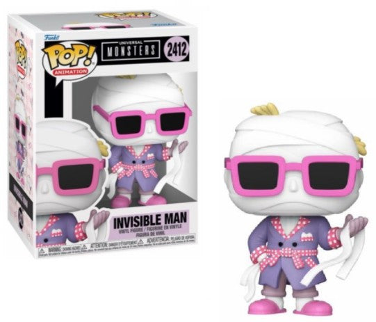 Pop! Invisible Man Universal Monsters Animation