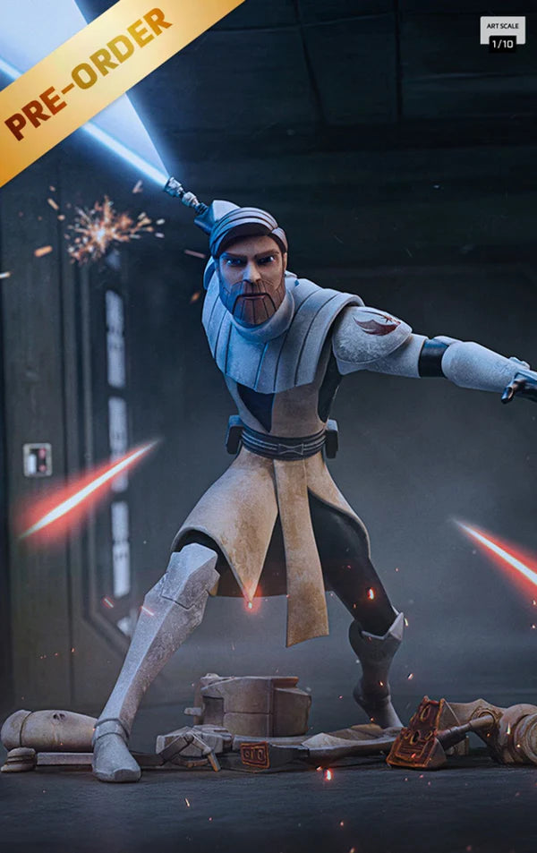 Obi-Wan Kenobi Star Wars Clone Wars 1/10 Art Scale