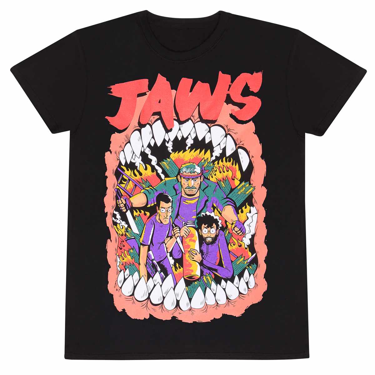 Jaws Stylised Poster T-Shirt