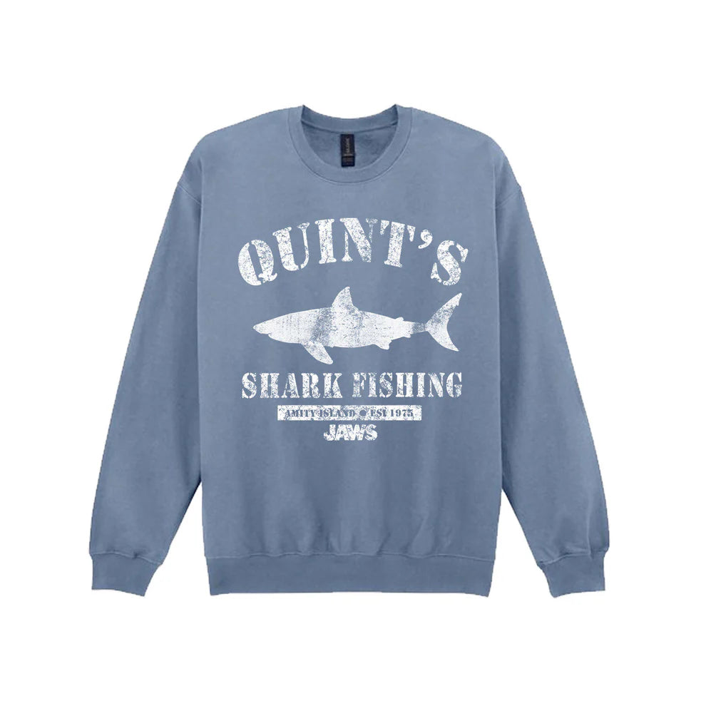 JAWS QUINTS SHARK FISHING SWEATSHIRT