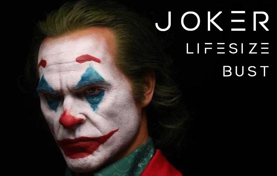 THE JOKER JOAQUIN PHOENIX 1:1 LIFE SIZE BUST
