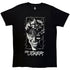 DC Comics Joker Black & White Grin Black T-Shirt