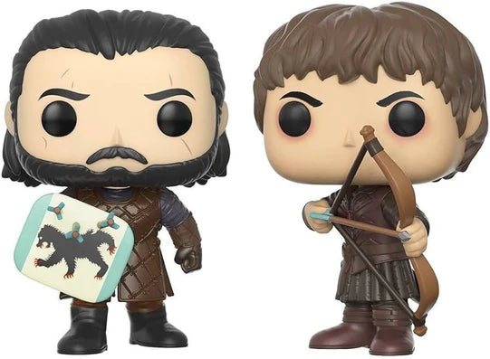 POP BATTLE OF THE BASTARDS 2-PACK GAME OF THRONES JON SNOW + RAMSAY BOLTON