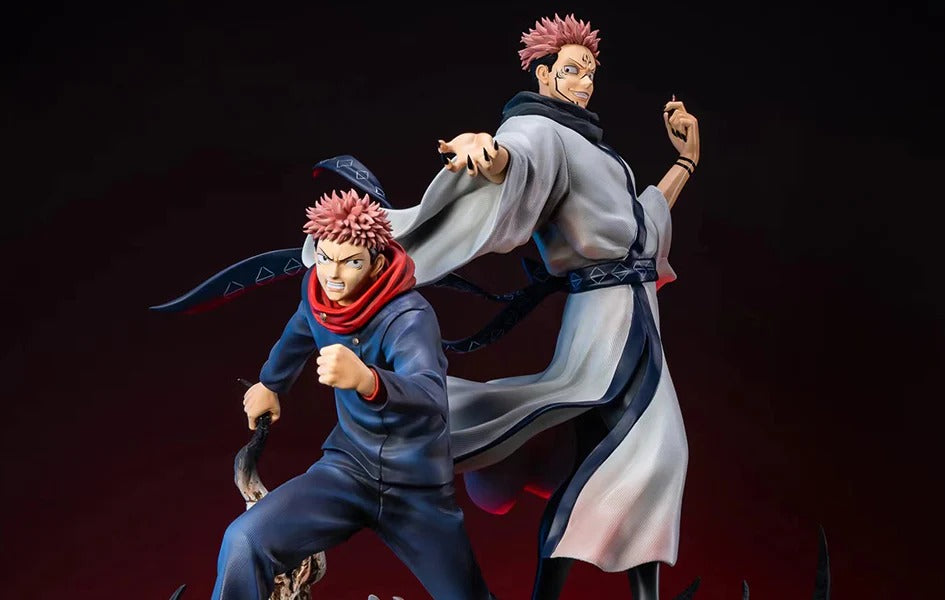 JUJUTSU KAISEN ITADORI AND SUKUNA STATUE