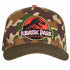 Jurassic Park Park Logo Camo Snapback Cap