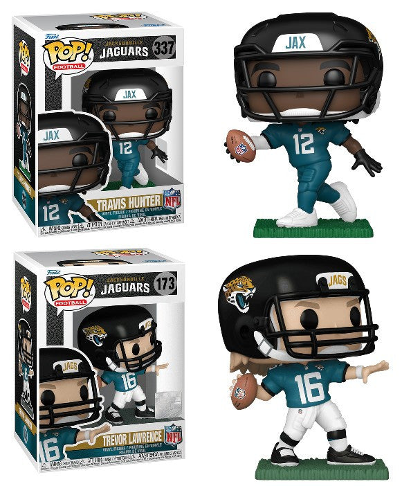 Pop! Combo Travis Hunter & Trevor Lawrence Jaguars NFL