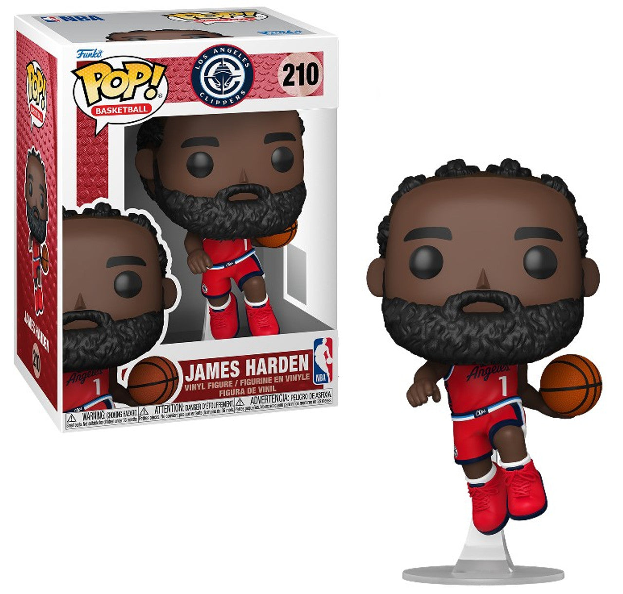 Pop! James Harden Los Angeles Clippers NBA