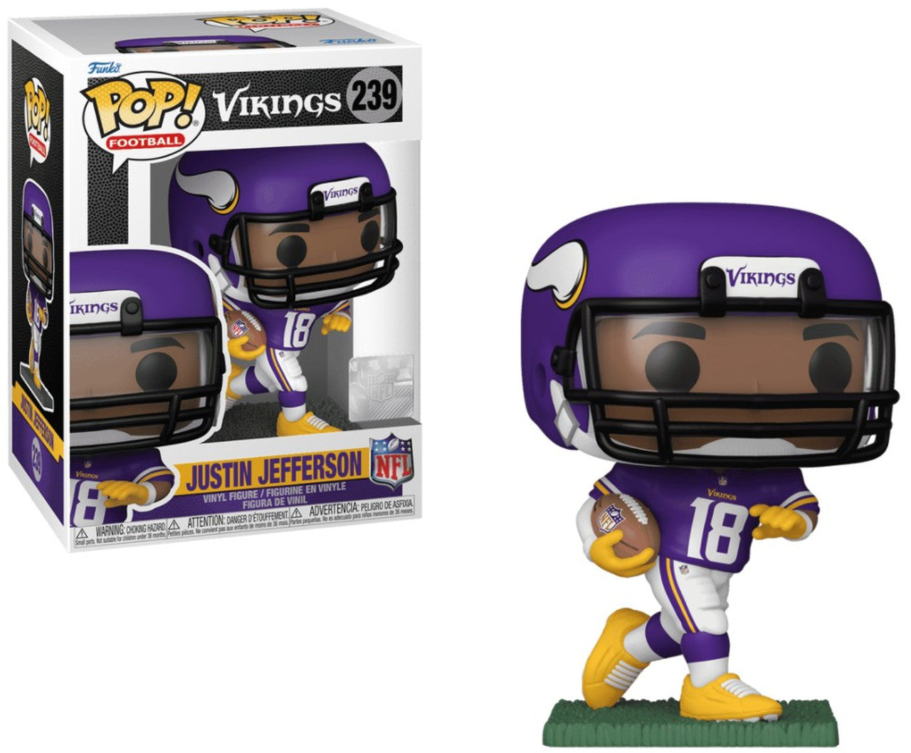 Pop! Justin Jefferson Minnesota Vikings NFL