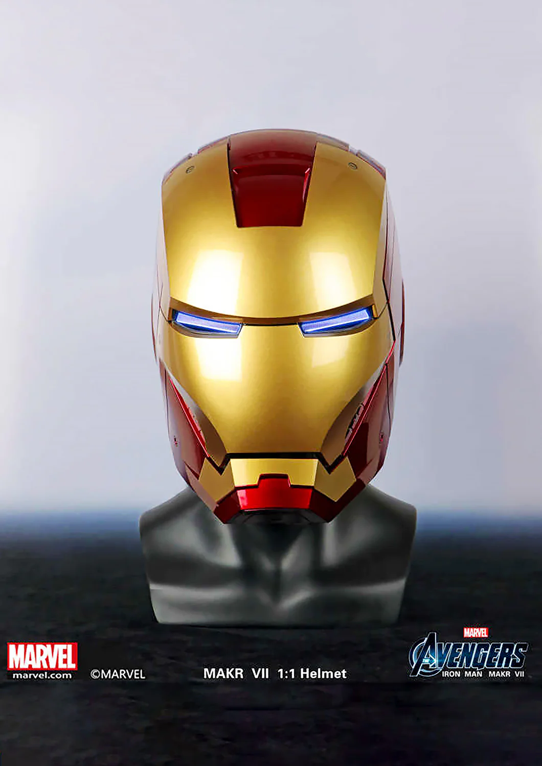 WEARABLE IRONMAN REPLICA MARK VII 1/1 MARK 7 HELMET