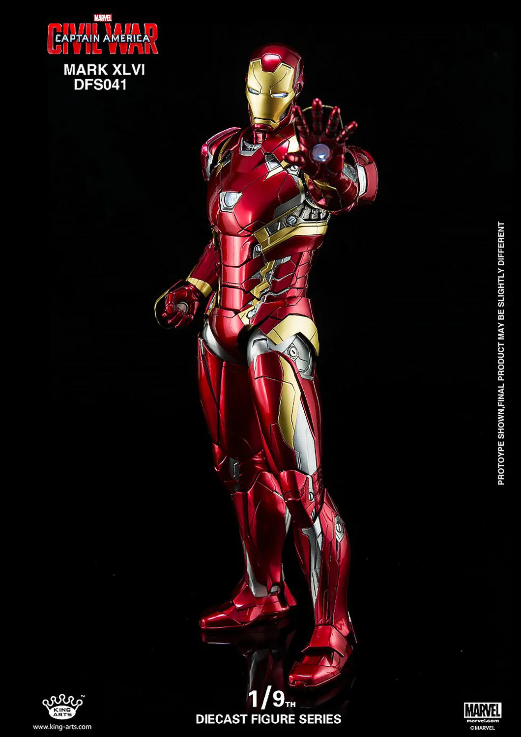 IRON MAN MARK XLVI MARK 46 1/9 SCALE