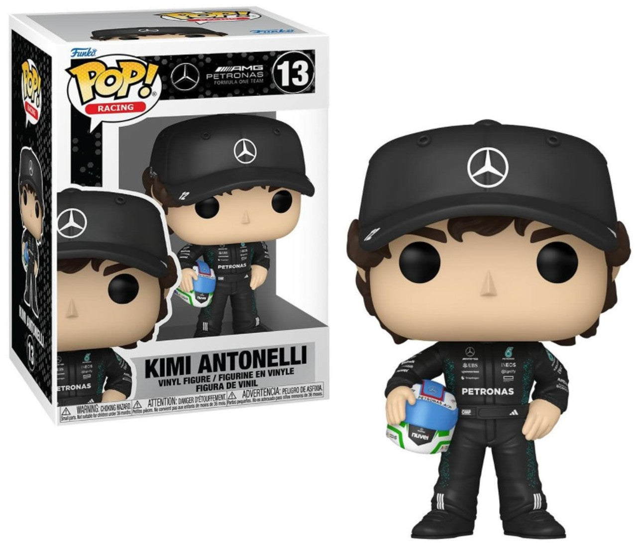 Pop! Kimi Antonelli Mercedes 2025 Formula 1