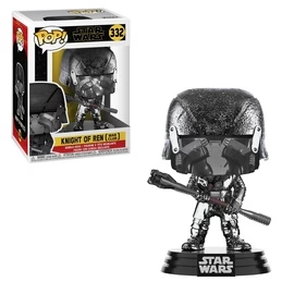 Pop! Movies Star Wars Episode IX The Rise of Skywalker Knight of Ren War Club Exclusive Hematite Chrome