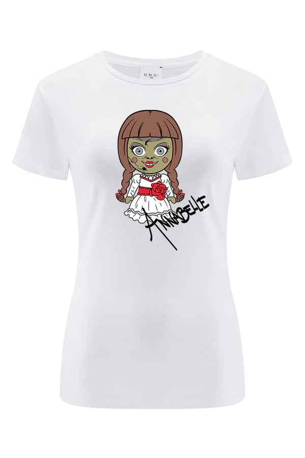 Annabelle Horror White T-Shirt