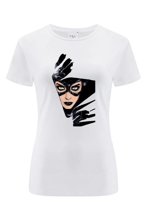 Catwoman DC White T-shirt