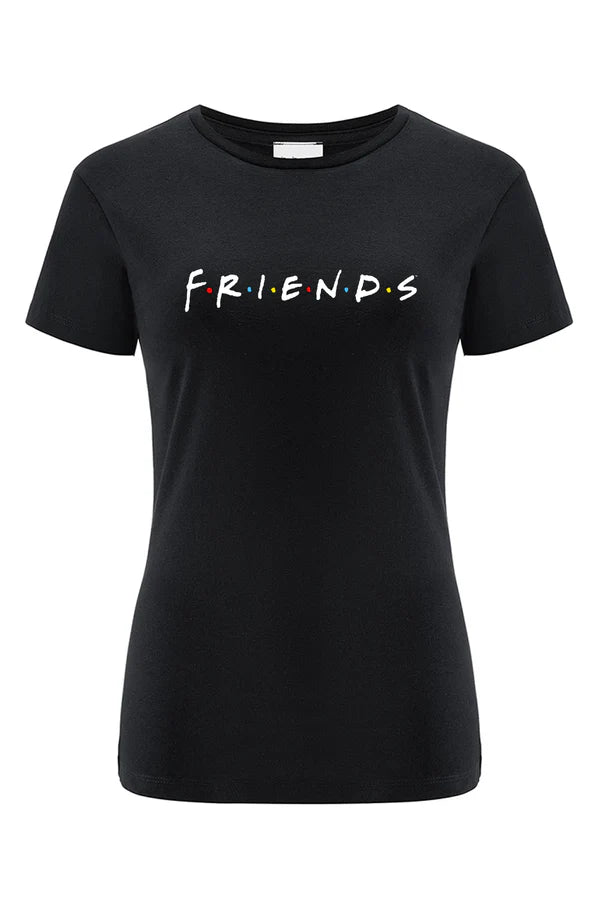 Friends Black T-shirt
