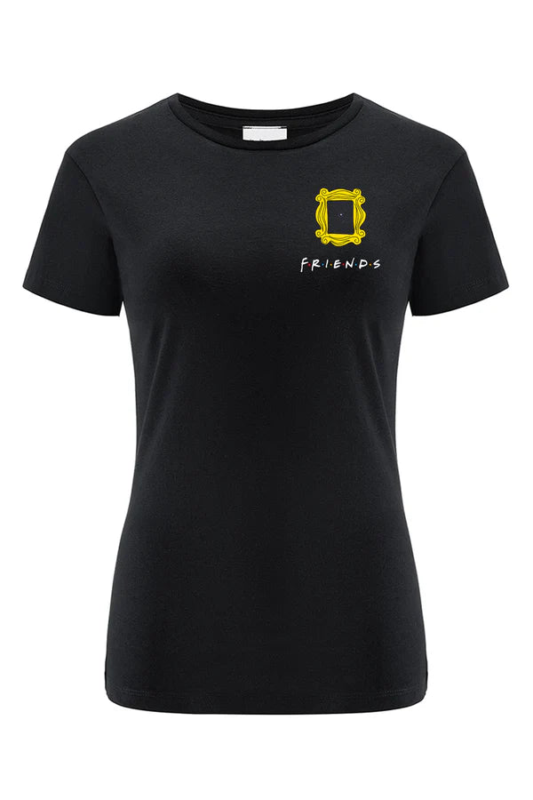 Friends Black T-shirt