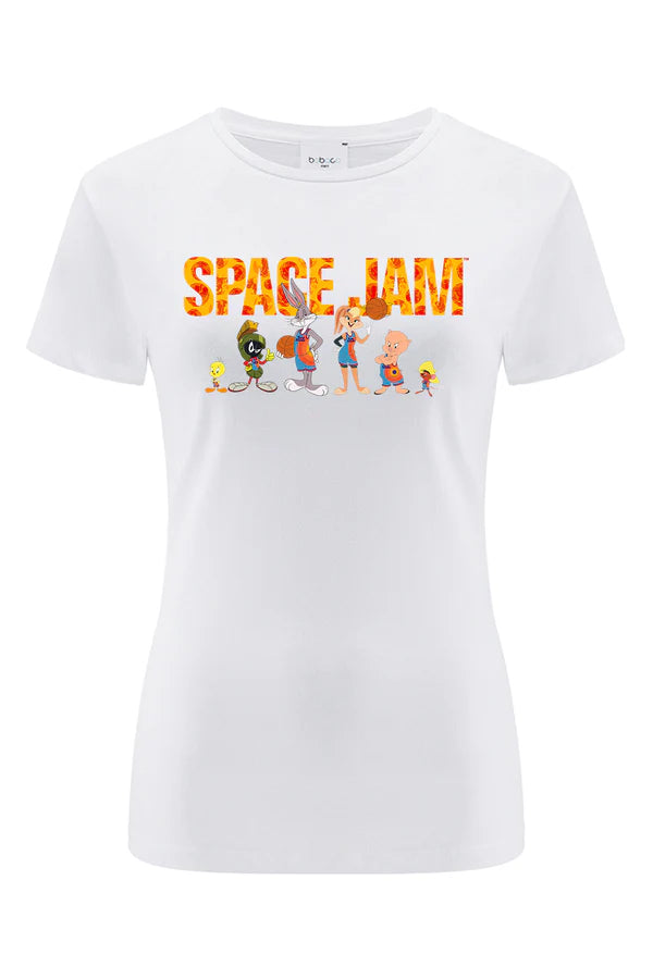 Space Jam Looney Tunes White T-Shirt