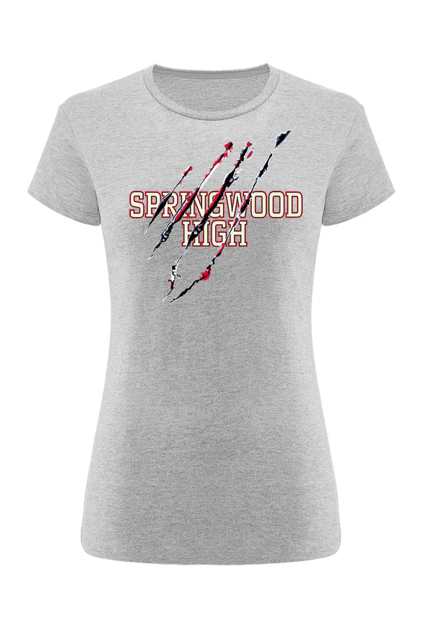 Nightmare of Elm Street Horror Gray T-shirt
