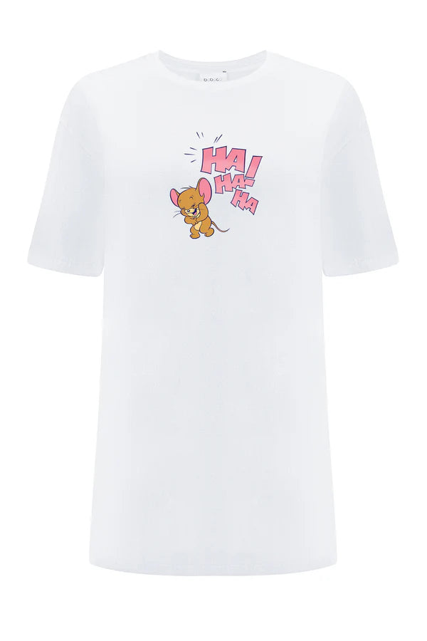 Tom & Jerry White T-shirt