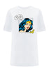 Wonder Woman DC White OVERSIZE T-shirt