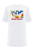 Wonder Woman DC White OVERSIZE T-shirt