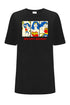 Wonder Woman DC Black OVERSIZE T-shirt