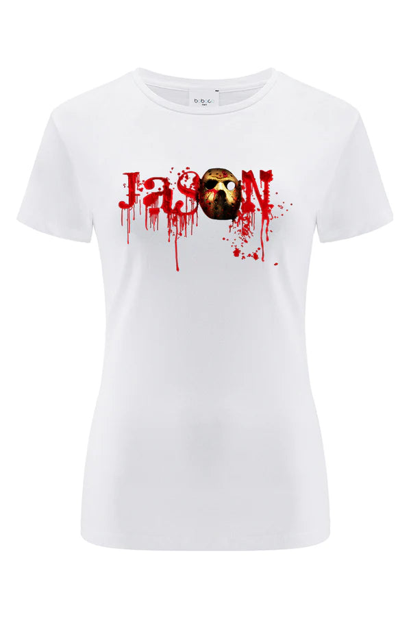 Friday the 13th Horror White T-shirt
